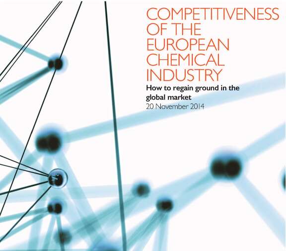 Etude Cefic - Oxford Economics : Compétitivité de l’industrie chimique en Europe