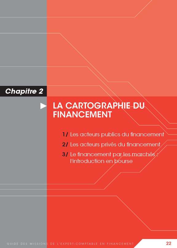 Financement : Guide pratique sur les acteurs du financement 