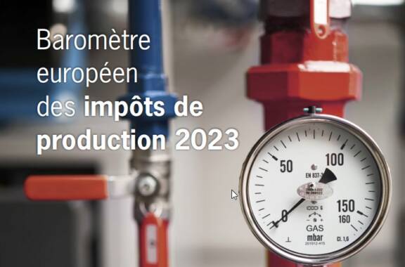 Baromètre européen des impôts de production 2023